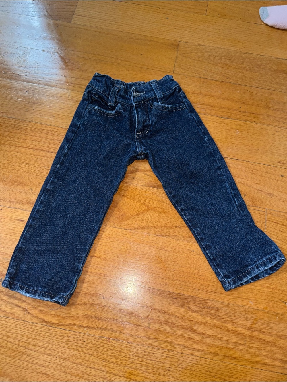 Kids Dark Blue Denim Jeans by